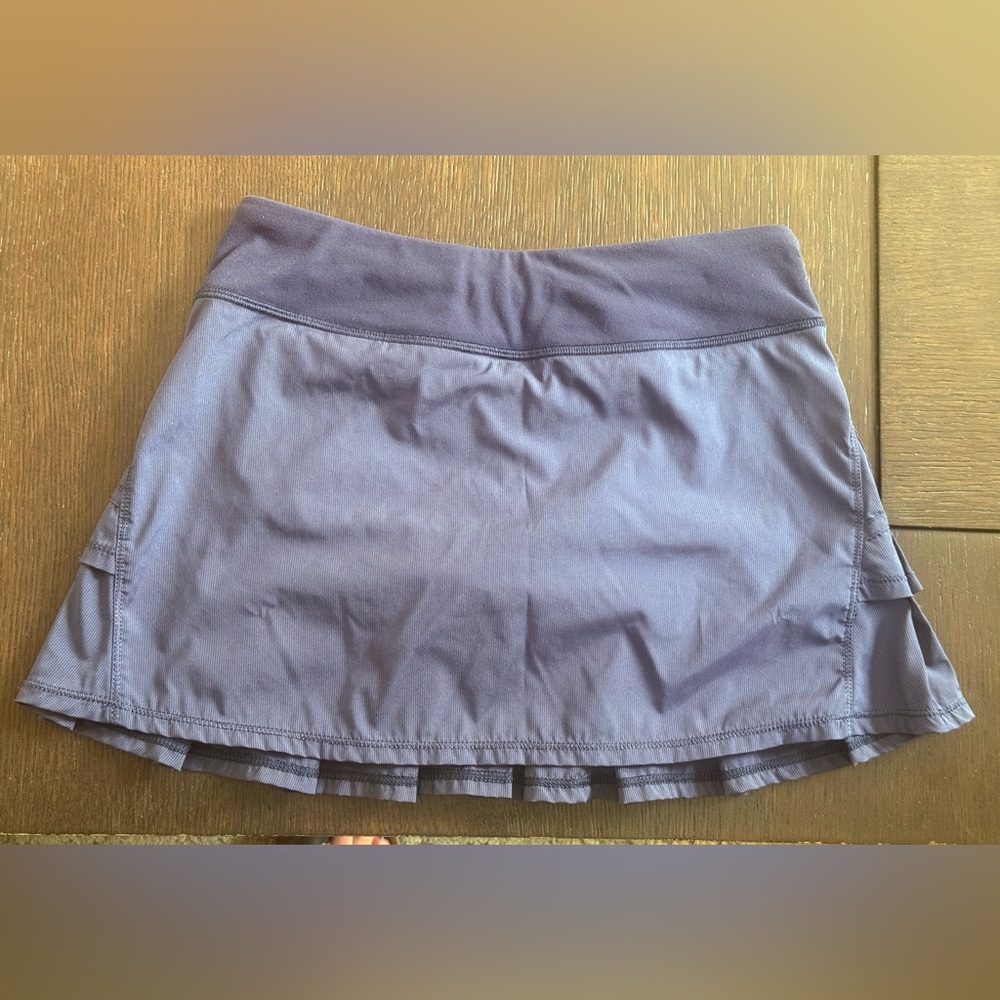 Ivivva Navy Tennis Skort with Zipper Pocket for Kids